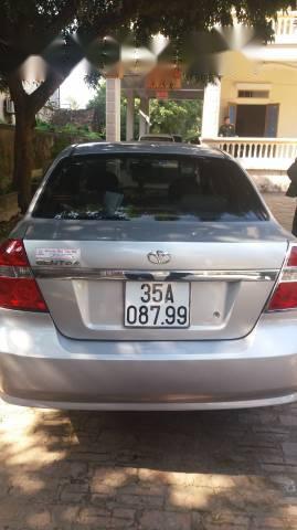 Daewoo Gentra   2009 - Cần bán xe Daewoo Gentra đời 2009, màu bạc chính chủ