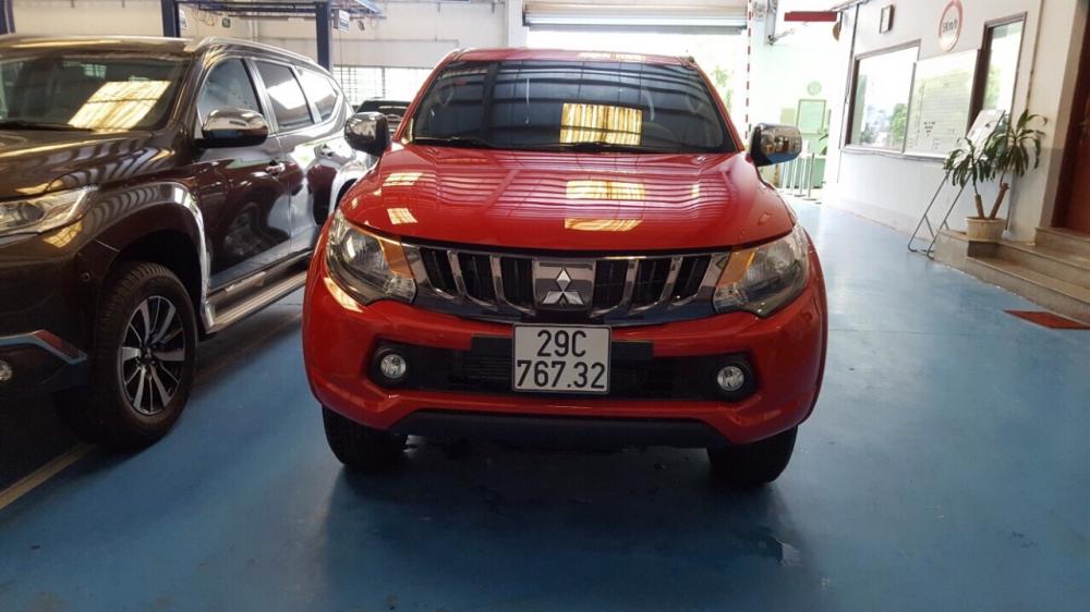 Mitsubishi Triton GLX 2018 - Bán Mitsubishi Triton GLX đời 2018, màu đỏ, xe nhập giá 555tr