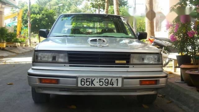 Nissan Maxima   1987 - Bán gấp Nissan Maxima sản xuất 1987, màu bạc, giá chỉ 78 triệu