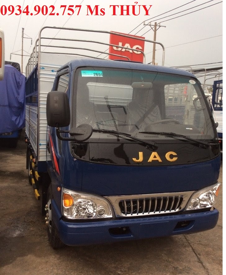 2017 - Bán xe tải Jac 2 tấn 4/ xe tải Jac 2 tấn 4 hùng mui bạt/ xe tải Jac 2 tấn 4 thùng kín
