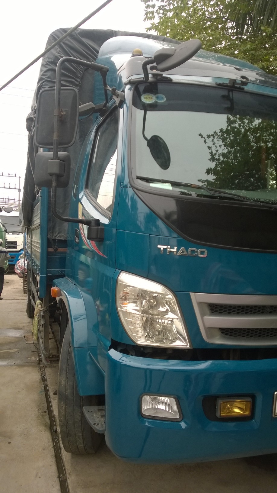 Thaco OLLIN 700C  2016 - Thái Nguyên cần bán xe Ollin 700C cũ, đã qua sử dụng đời 2016, giá 320 triệu có bớt lộc