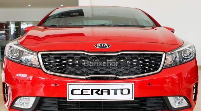 Kia Cerato 1.6 AT 2018 - Bán xe Kia Cerato 1.6 AT năm 2017, màu đỏ. Lh ngay hotline 0972 972 221, để được hỗ trợ tốt nhất