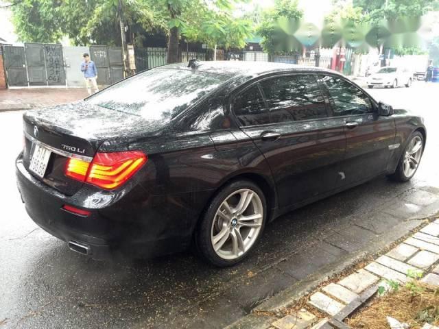 BMW 7 Series 750Li  2010 - Cần bán gấp BMW 7 Series 750Li đời 2010, màu đen