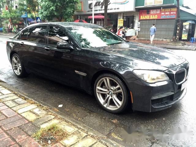 BMW 7 Series 750Li  2010 - Cần bán gấp BMW 7 Series 750Li đời 2010, màu đen