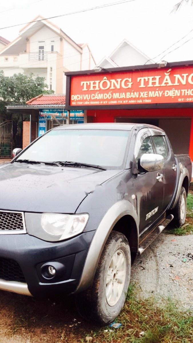 Mitsubishi Triton 2009 - Bán xe Mitsubishi Triton năm 2009, màu xám, nhập khẩu  