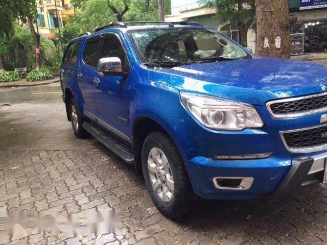 Chevrolet Colorado LTZ  2013 - Cần bán Chevrolet Colorado LTZ đời 2013, màu xanh lam số sàn, giá chỉ 419 triệu