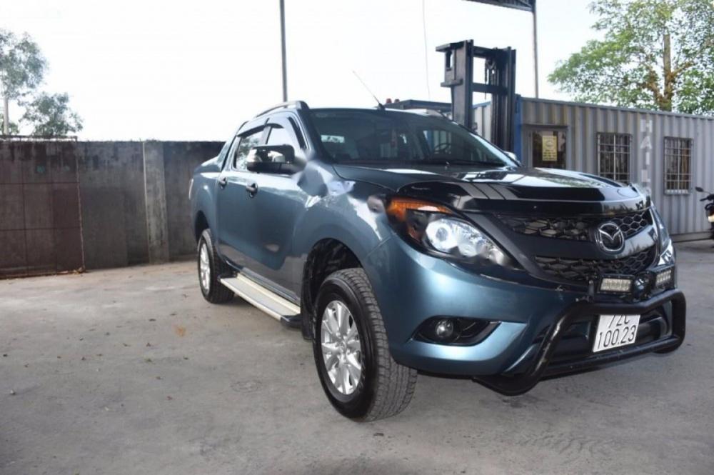 Mazda BT 50 2014 - Cần bán lại xe Mazda BT 50 đời 2014, màu xanh lam, xe nhập ít sử dụng, giá tốt