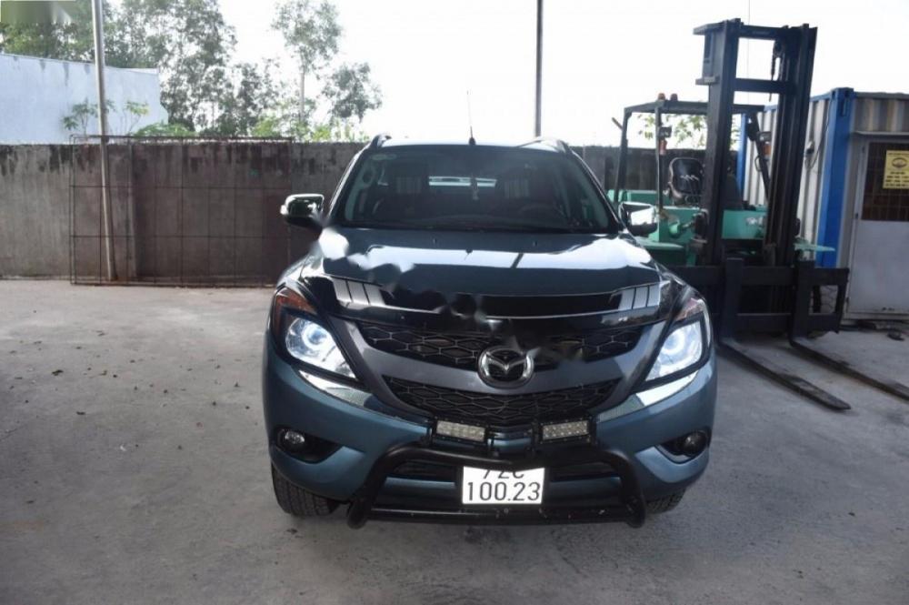 Mazda BT 50 2014 - Cần bán lại xe Mazda BT 50 đời 2014, màu xanh lam, xe nhập ít sử dụng, giá tốt