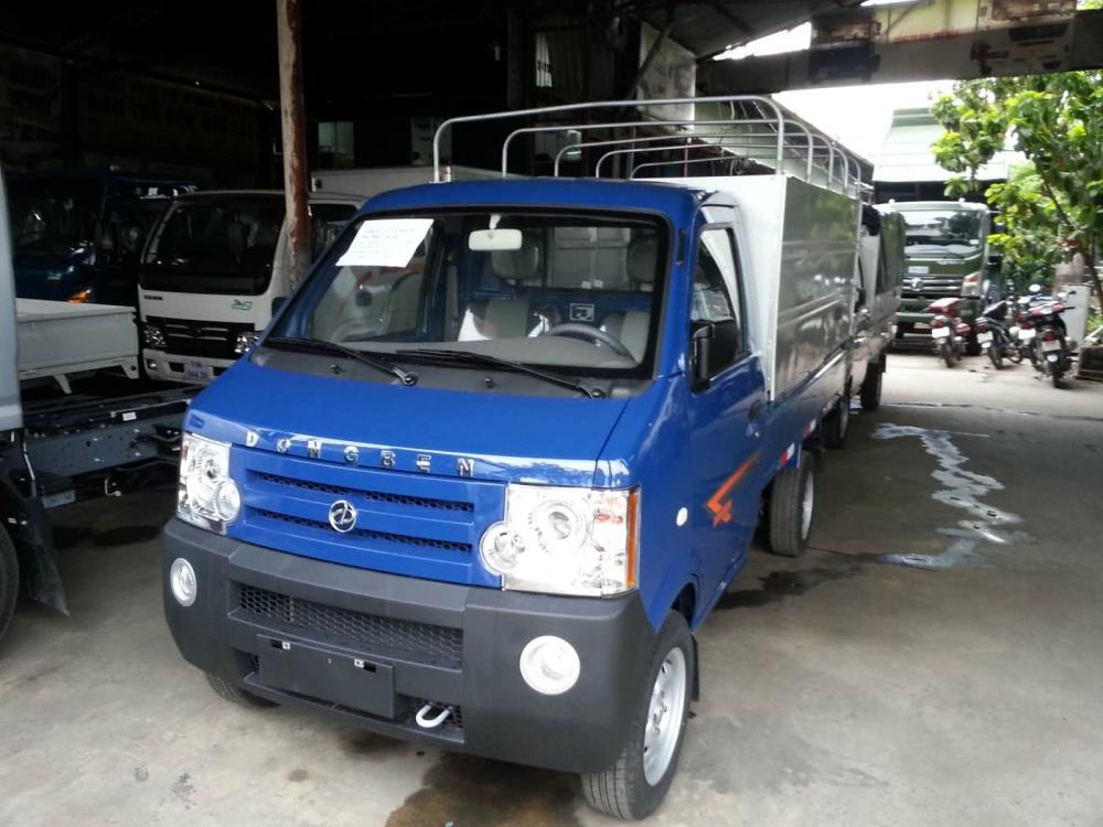 Cửu Long A315 2017 - Mua xe tải nhỏ Dongben 870kg thùng dài 2m5/ xe tải Dongben thùng mui bạt/ Dongben thùng kín trả góp
