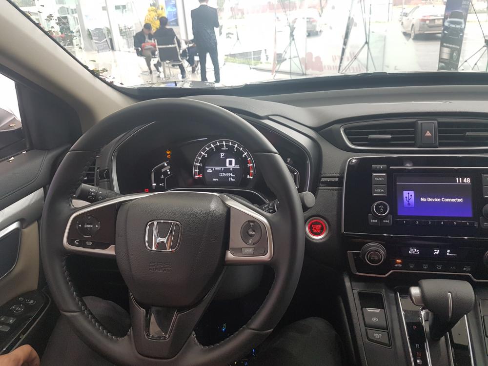 Honda CR V 1.5 Vtec Turbo  2017 - Bán Honda CR V 1.5 vtec turbo bản E sản xuất 2017, màu bạc