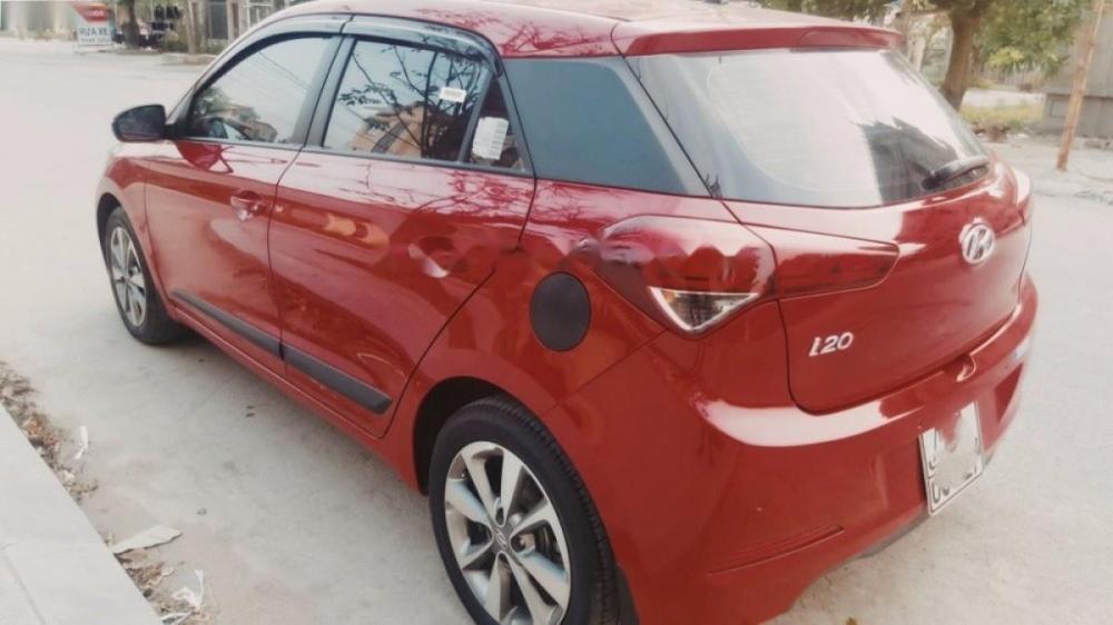 Hyundai i20 2015 - Cần bán gấp Hyundai i20 đời 2015, màu đỏ, nhập khẩu số tự động