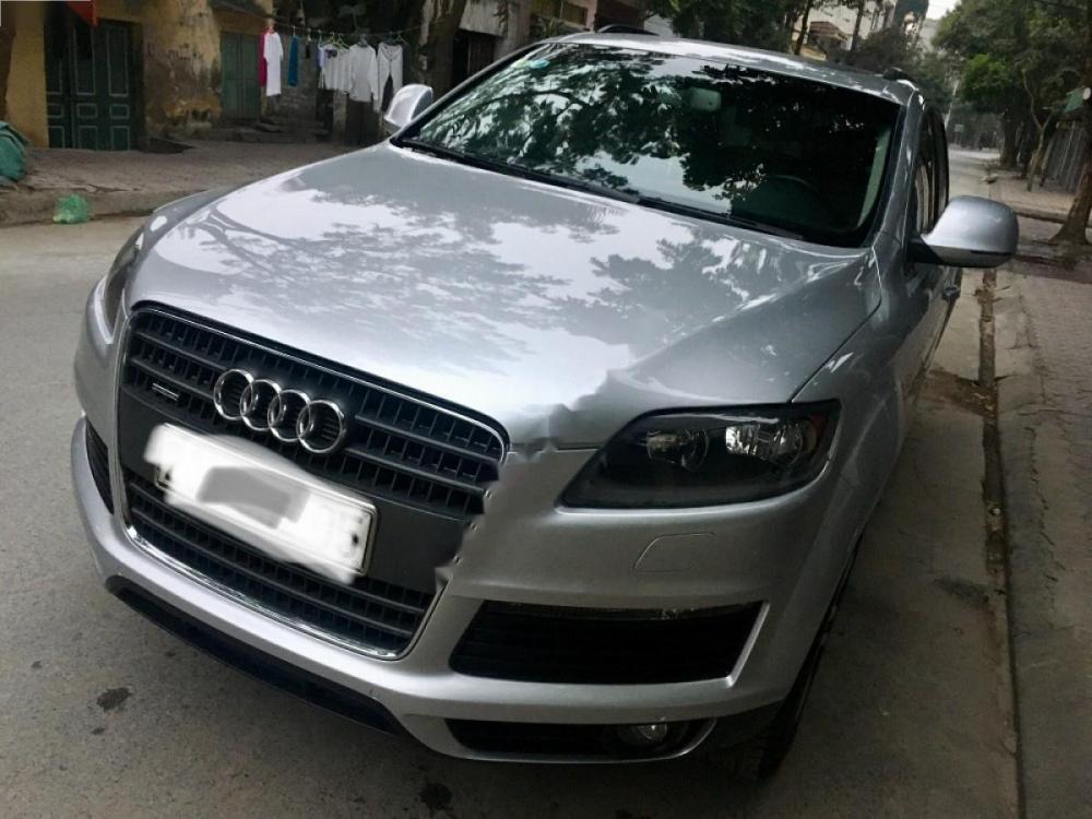 Audi Q7 3.6 AT 2007 - Bán Audi Q7 3.6 AT năm 2007, màu bạc, nhập khẩu nguyên chiếc