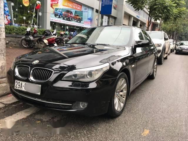 BMW 5 Series  530i   2008 - Chính chủ bán BMW 5 Series 530i đời 2008, màu đen, nhập khẩu