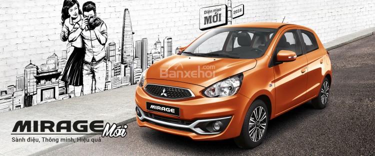 Mitsubishi Mirage MT 2018 - Cần bán xe Mitsubishi Mirage MT ECO sản xuất 2018, giá 370tr tại TP Hà Tĩnh