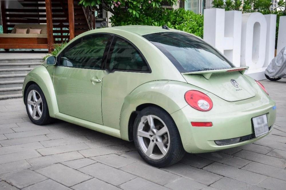 Volkswagen New Beetle 2.5 AT 2007 - Cần bán Volkswagen New Beetle 2.5 AT năm 2007, màu xanh lam, nhập khẩu  