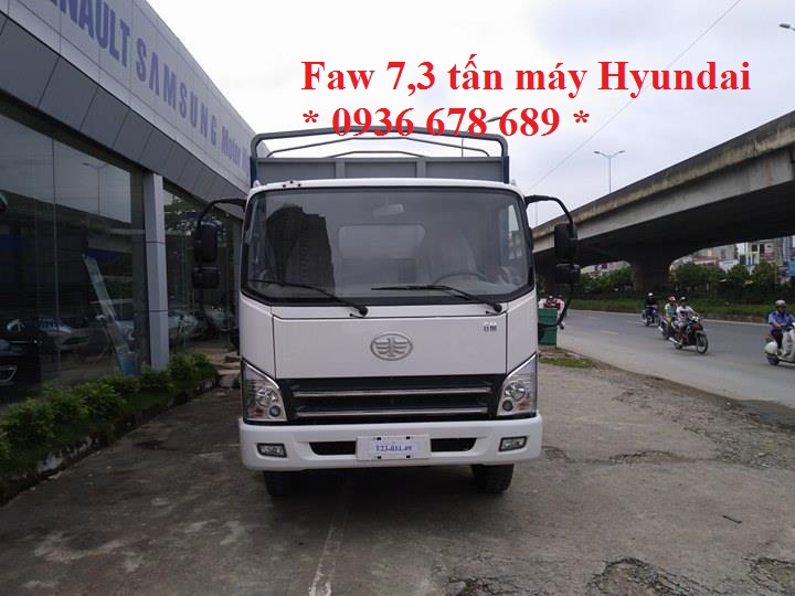 FAW FRR 2017 - Bán xe tải Faw 7.3 tấn, động cơ Hyundai. Giá tốt nhất L/H 0936 678 689
