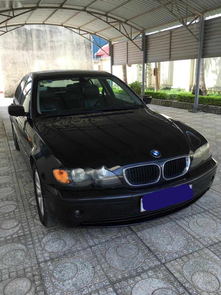 BMW 3 Series 318i AT 2003 - Bán BMW 3 Series 318i AT đời 2003, màu đen chính chủ