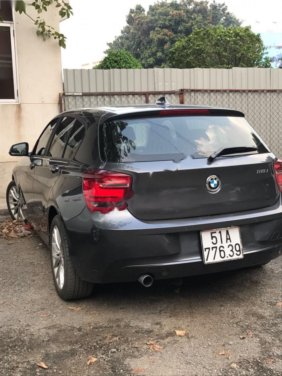 BMW 1 Series 116i 2014 - Cần bán xe BMW 1 Series 116i năm 2014, màu xám, xe nhập chính chủ