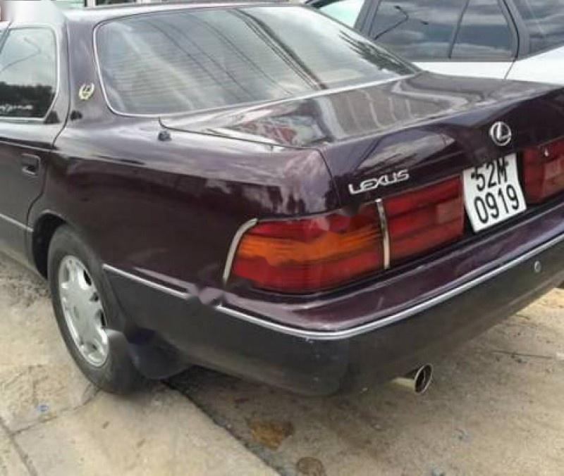 Lexus LS 400 1990 - Cần bán Lexus LS 400 năm 1990, màu đỏ, nhập khẩu số tự động, giá chỉ 180 triệu