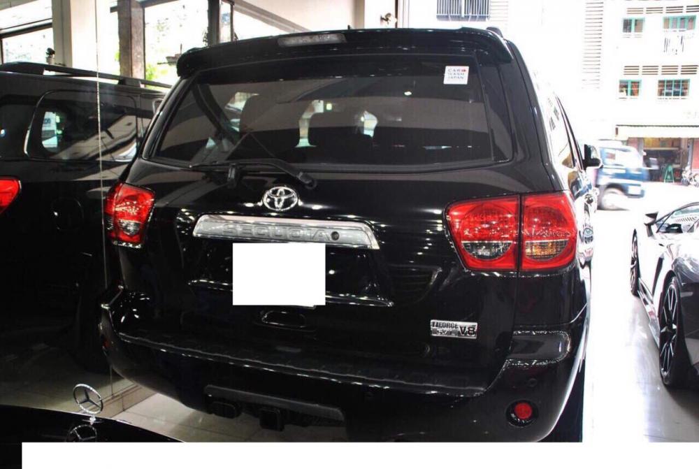 Toyota Sequoia Platinum 5.7 2015 - Toyota Sequoia Platinum 5.7 nhập Mỹ sản xuất 2015, đăng ký 2016, màu đen nội thất nâu da bò