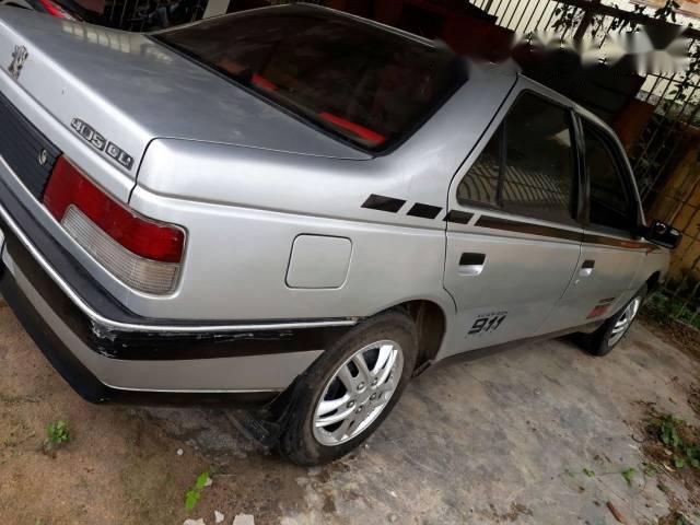 Peugeot 405 1990 - Bán Peugeot 405 sản xuất 1990, màu bạc 