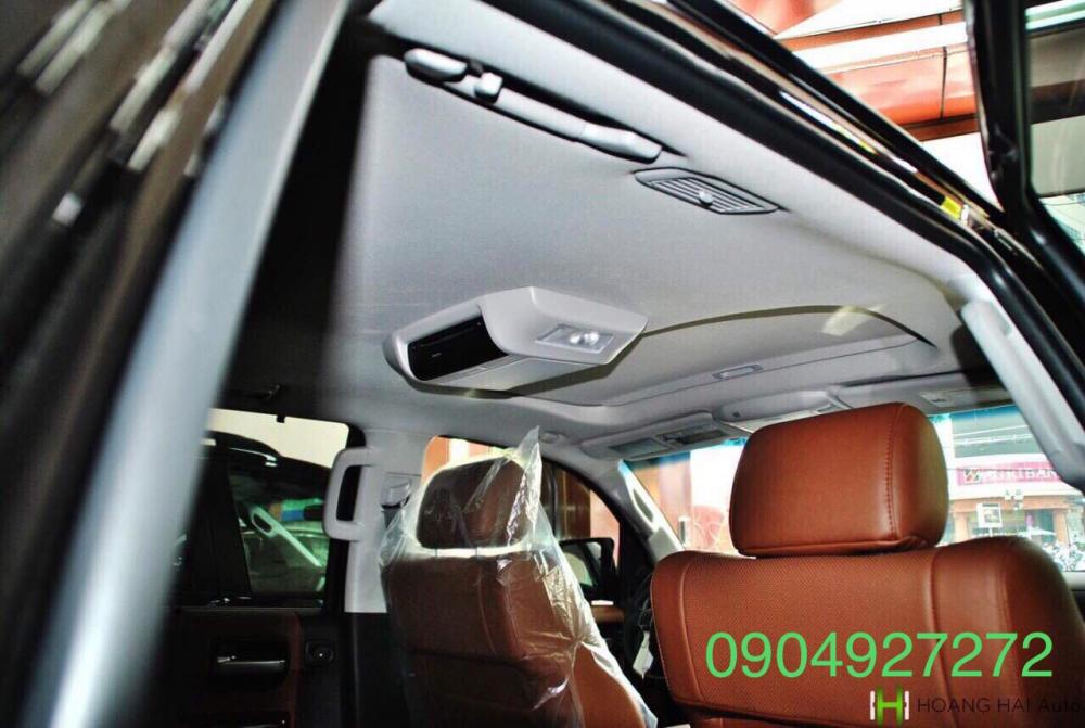 Toyota Sequoia Platinum 5.7 2015 - Toyota Sequoia Platinum 5.7 nhập Mỹ sản xuất 2015, đăng ký 2016, màu đen nội thất nâu da bò