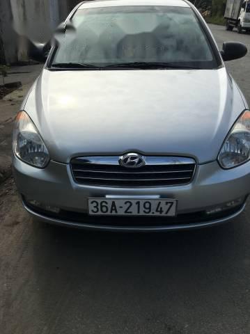 Hyundai Verna   2008 - Bán xe Hyundai Verna 2008, màu bạc, xe nhập