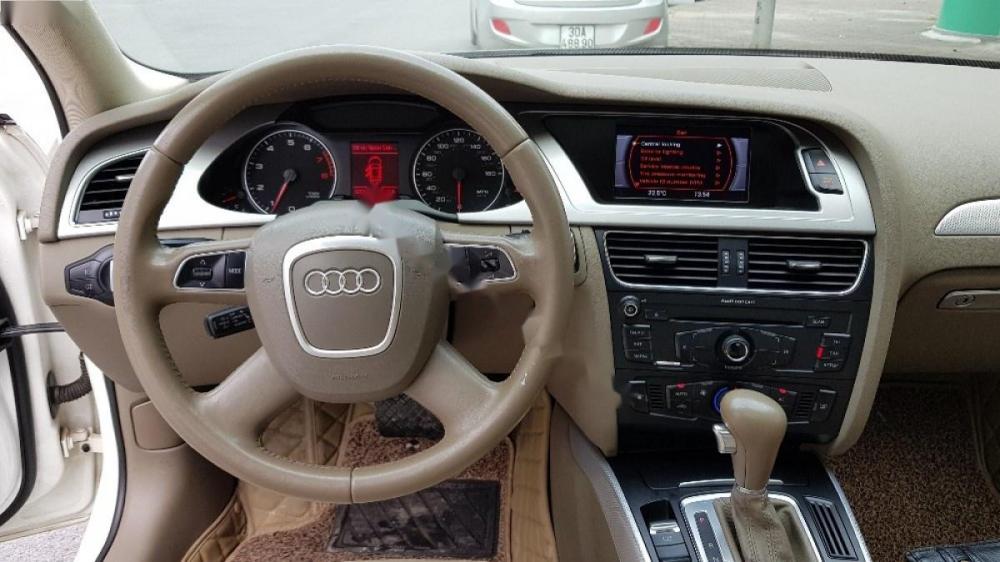 Audi A4   2.0T 2010 - Cần bán xe Audi A4 2.0T sản xuất 2010, màu trắng, nhập khẩu nguyên chiếc, giá tốt