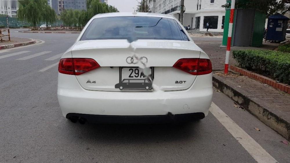 Audi A4   2.0T 2010 - Cần bán xe Audi A4 2.0T sản xuất 2010, màu trắng, nhập khẩu nguyên chiếc, giá tốt