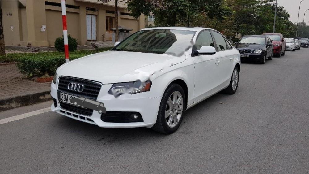 Audi A4   2.0T 2010 - Cần bán xe Audi A4 2.0T sản xuất 2010, màu trắng, nhập khẩu nguyên chiếc, giá tốt