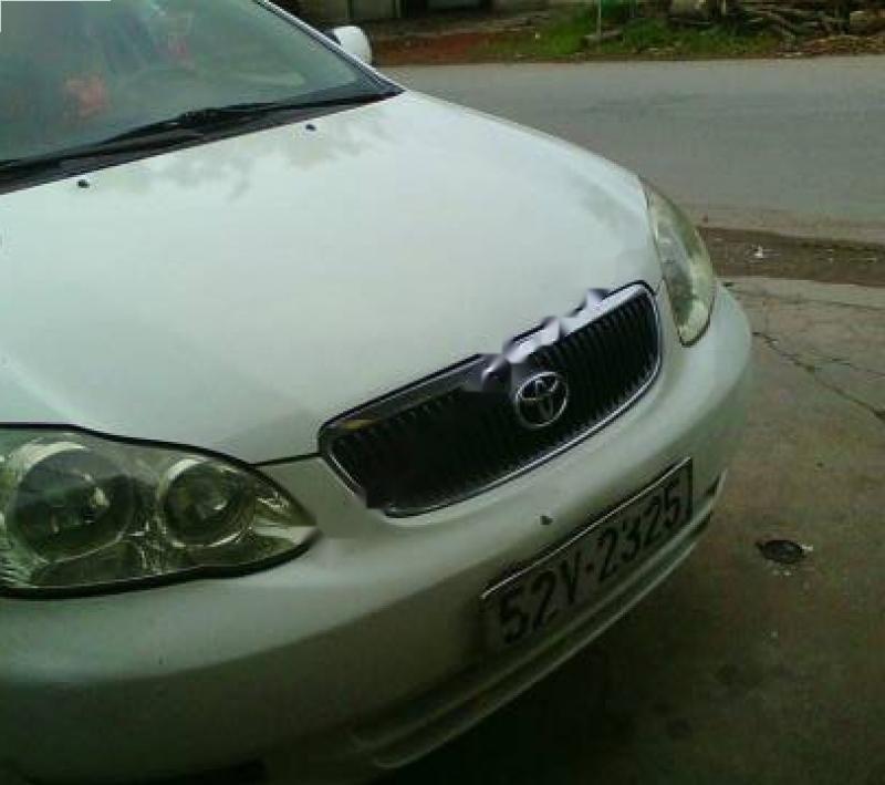 Toyota Corolla altis 2003 - Bán Toyota Corolla altis sản xuất 2003, màu trắng, giá tốt