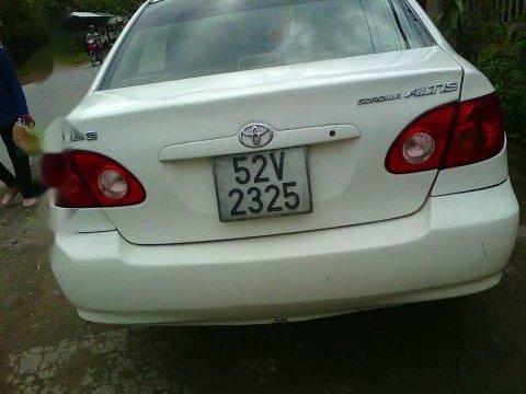 Toyota Corolla altis   2003 - Bán Toyota Corolla altis đời 2003, màu trắng còn mới