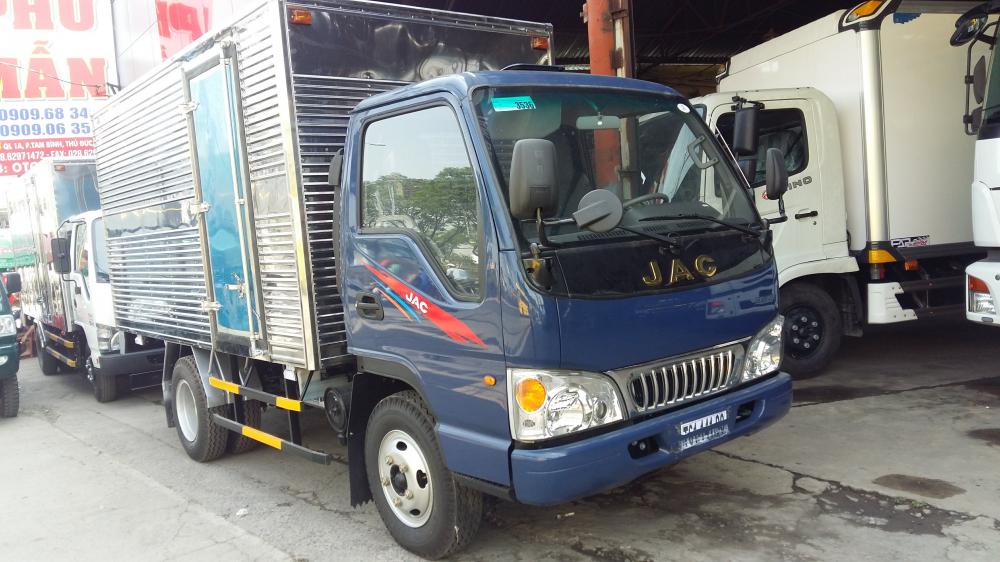 Xe tải Xetải khác JAC 2018 - Bán xe tải JAC 2t4 thùng mui kín inox trả góp, bao vay ngân hàng