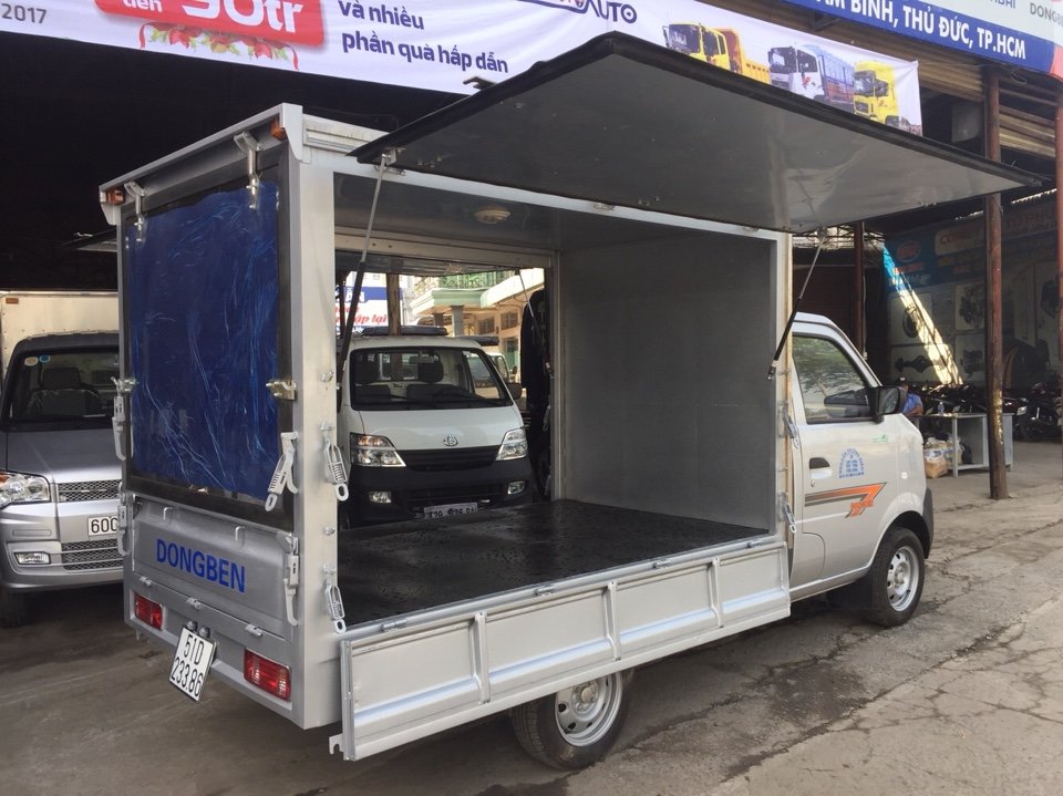 Xe tải 500kg - dưới 1 tấn 2019 - Xe tải nhẹ Dongben 810kg đạt tiêu chuẩn chất lượng euro 4