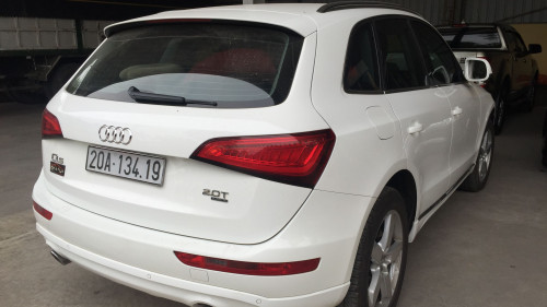 Audi Q5   AT  2013 - Cần bán Audi Q5 AT năm 2013, màu trắng, nhập khẩu nguyên chiếc