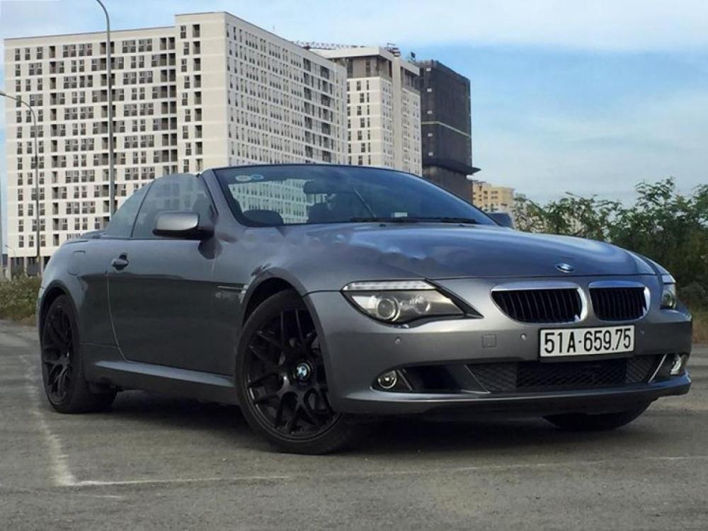 BMW 6 Series 630i 2008 - Bán BMW 6 Series 630i đời 2008, màu xám, nhập khẩu còn mới