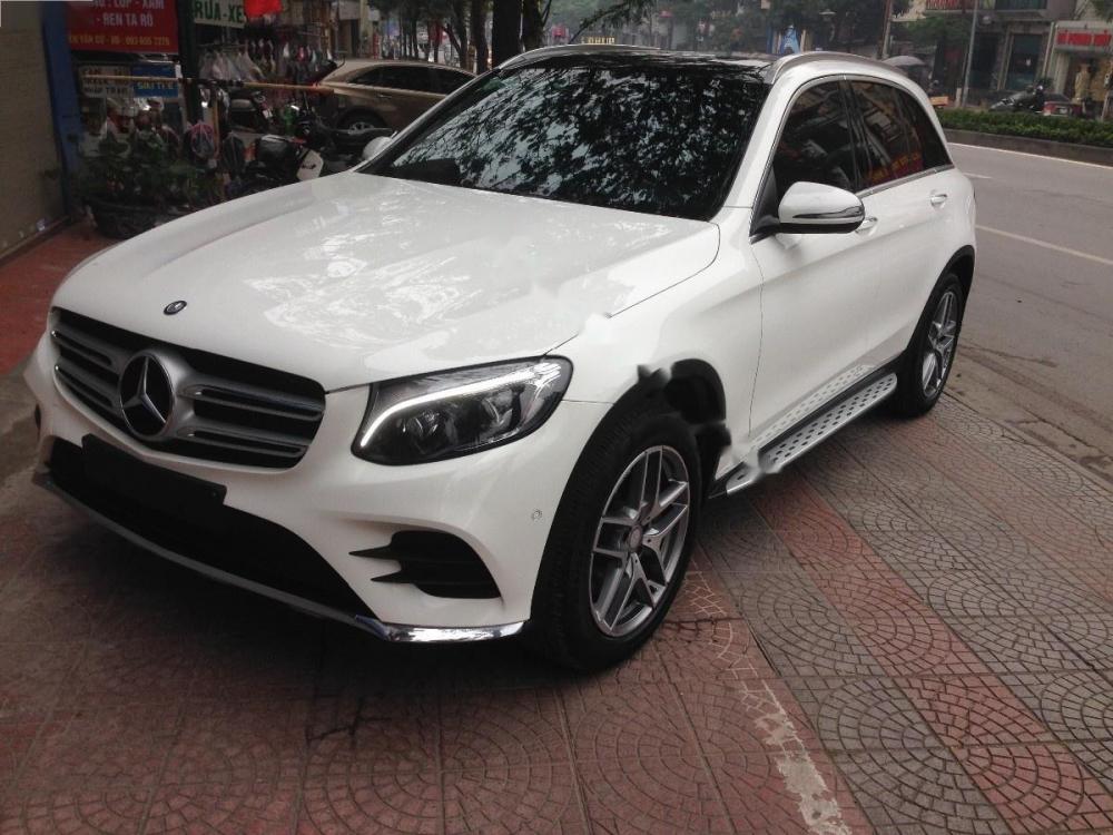 Mercedes-Benz GLC-Class GLC 300 4 MATIC 2016 - Cần bán xe Mercedes GLC 300 4 MATIC sản xuất 2016, màu trắng, xe nhập