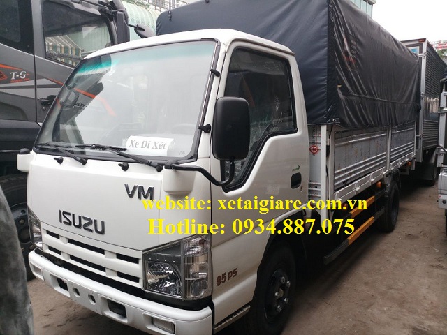 Isuzu QKR 2017 - Bán xe tải Isuzu 3.49 tấn - 3t49 - 3,49 tấn vm lắp ráp thùng dài 4.3m