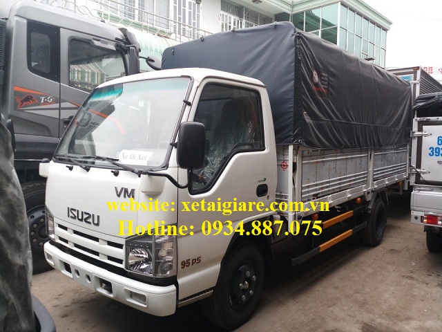 Isuzu QKR 2017 - Bán xe tải Isuzu 3.49 tấn - 3t49 - 3,49 tấn vm lắp ráp thùng dài 4.3m