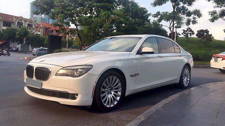 BMW 7 Series 750Li 2009 - Bán BMW 7 Series 750Li đời 2009, màu trắng còn mới