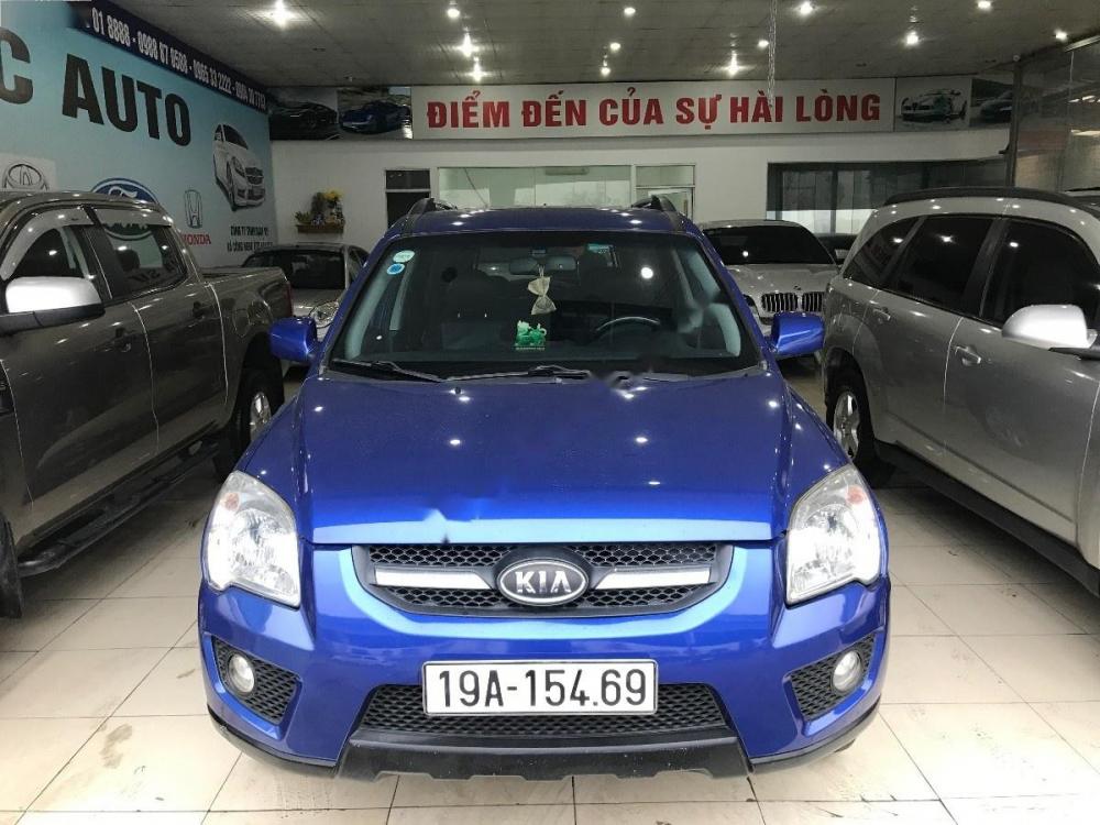 Kia Sportage 2008 - Cần bán gấp Kia Sportage đời 2008, màu xanh lam, nhập khẩu số tự động, giá tốt