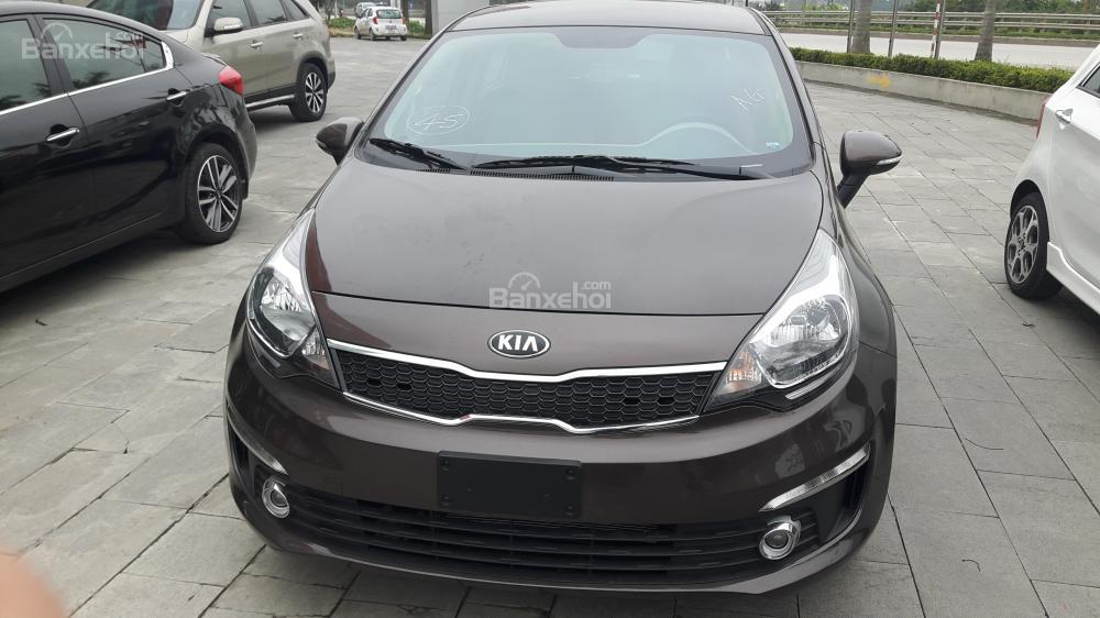 Kia Rio 2018 - Bán Kia Rio 2018 (số sàn + tự động) rẻ nhất, xe đủ màu vay 90%, trả góp chỉ 180tr có xe - LH: 0947371548