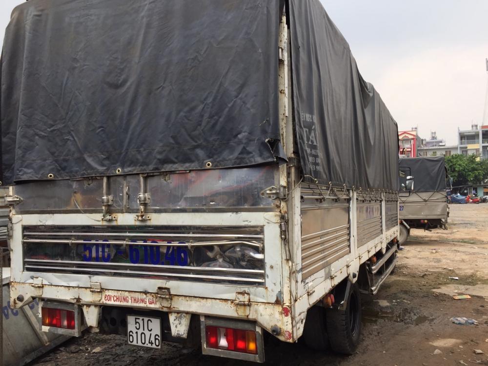 Xe tải 1000kg 2015 - Xe tải cũ Veam 5 tấn đời 2015 thùng dài 6m2, thùng mui bạt