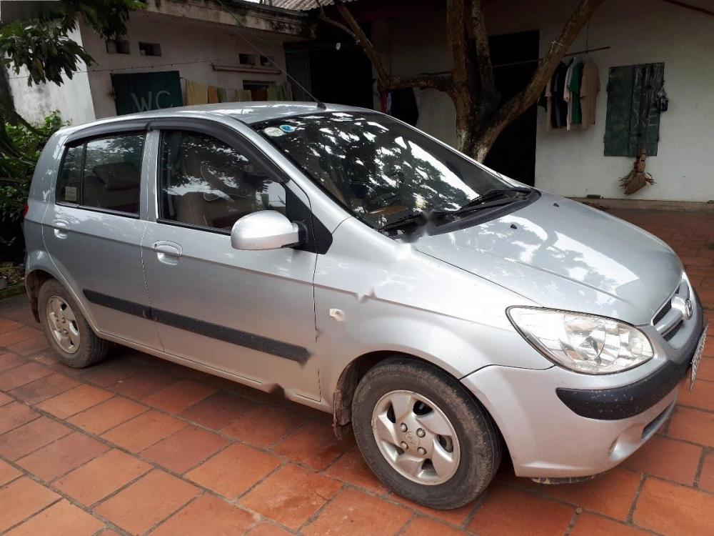 Hyundai Click 2008 - Bán Hyundai Click đời 2008, màu bạc, nhập khẩu số sàn, 230 triệu