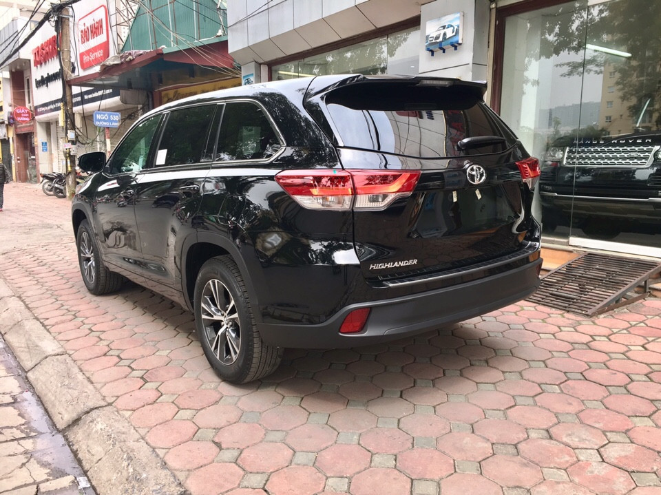 Toyota Highlander LE 2018 - Bán xe Toyota Highlander LE năm 2018, màu đen, màu đỏ nhập khẩu Mỹ