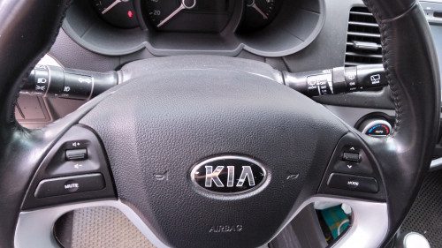 Kia Picanto   1.25 AT  2014 - Cần bán lại xe Kia Picanto 1.25 AT sản xuất 2014, màu bạc, giá 340tr