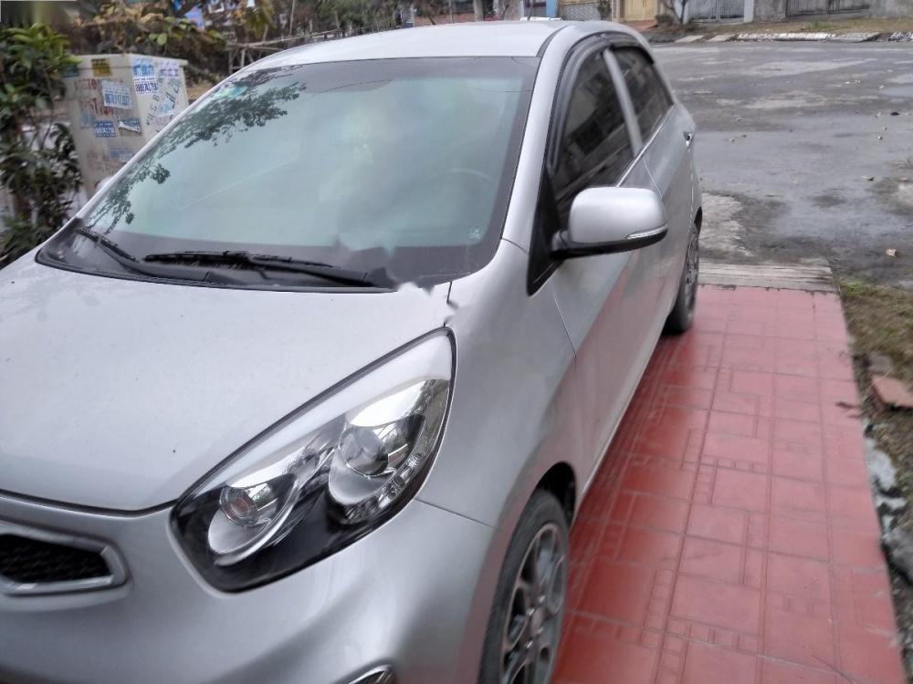 Kia Picanto S 1.25 AT 2014 - Cần bán xe Kia Picanto đời 2014, màu bạc