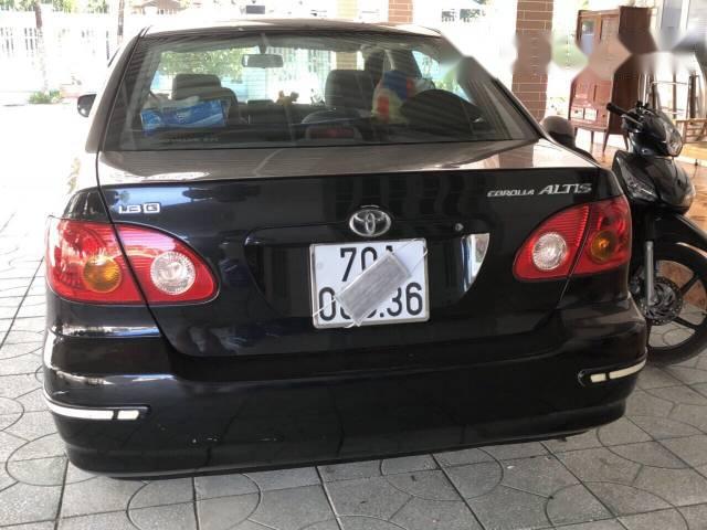 Toyota Corolla altis MT 2002 - Bán xe Toyota Corolla altis MT 2002, màu đen