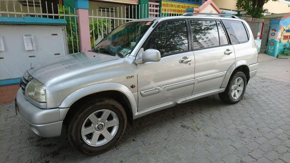 Suzuki XL 7 V6 2.7 2002 - Bán Suzuki XL 7 V6 2.7 đời 2002, màu bạc, nhập khẩu số tự động