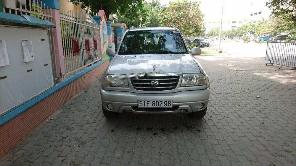 Suzuki XL 7 V6 2.7 2002 - Bán Suzuki XL 7 V6 2.7 đời 2002, màu bạc, nhập khẩu số tự động